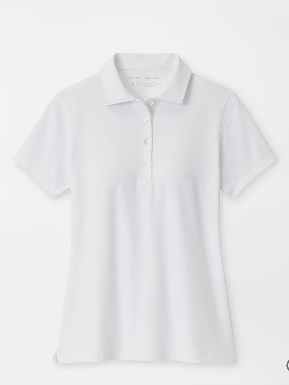 NWT Peter Millar Women's Short Sleeve Button Polo